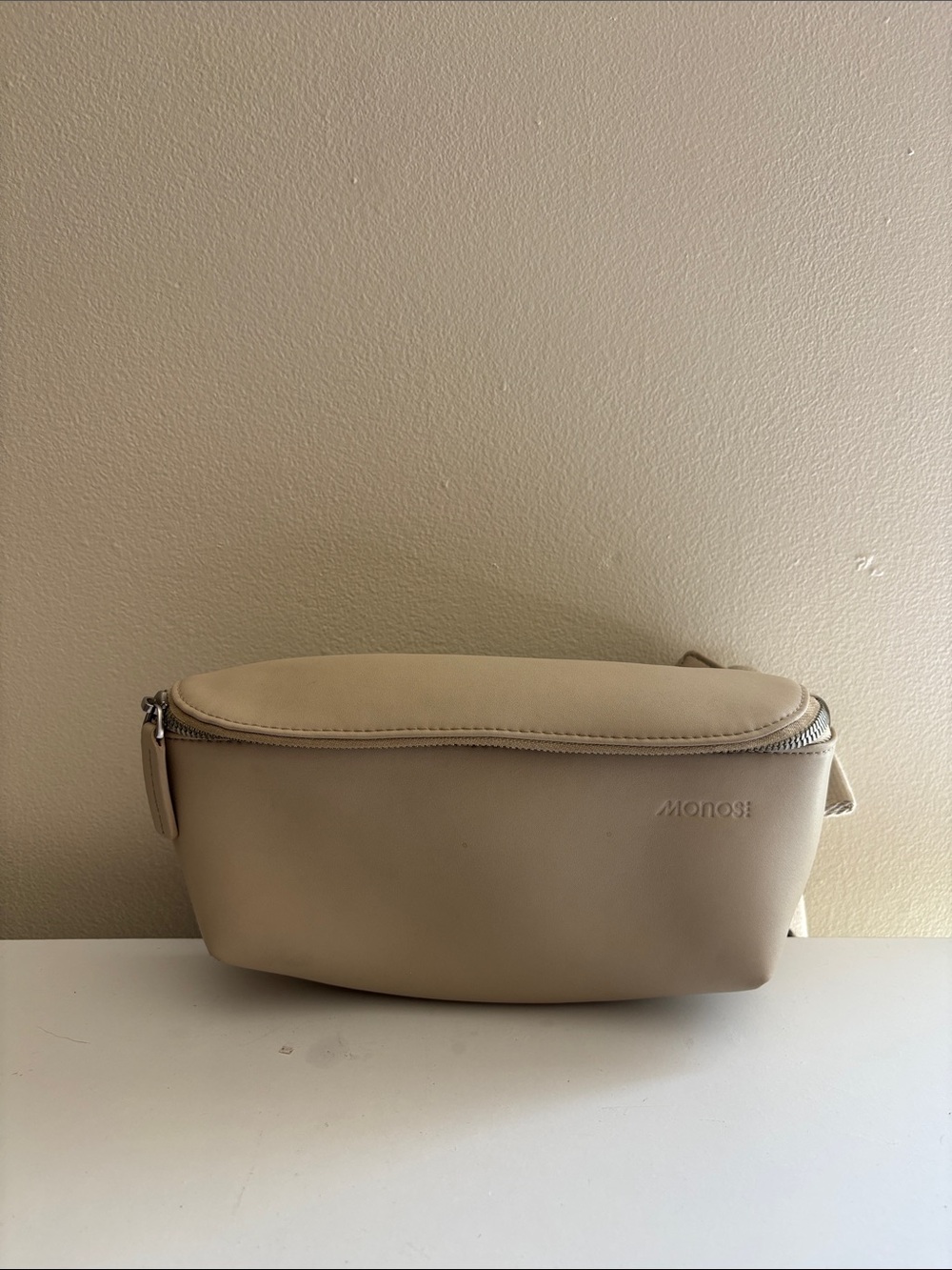 Moooi Taupe-Beige Crossbody Bag